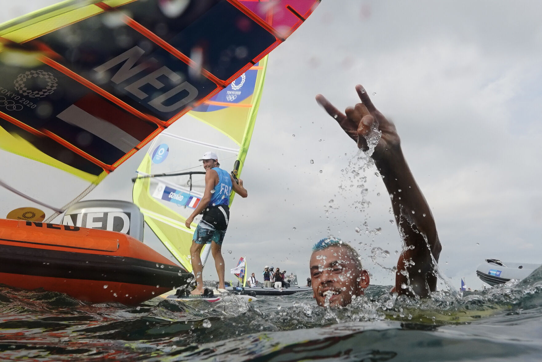 APTOPIX Tokyo Olympics Sailing